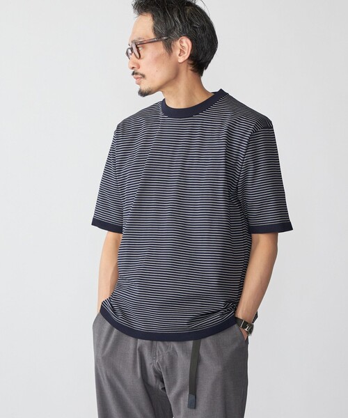 SHIPS tシャツ SHIPS:「洗濯機可能」18ゲージ ポリエステル