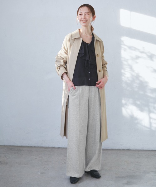 L'EQUIPE リバーシブル ジャケット ワイドパンツ、スウェット L'EQUIPE