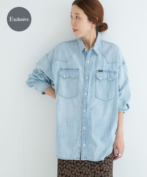 ブラウス シャツ 「別注」Lee101×Sonny Label　SHIRTS レディース