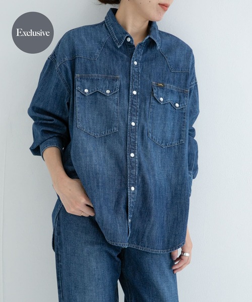 ブラウス シャツ 「別注」Lee101×Sonny Label　SHIRTS レディース Lee ブラウス シャツ 「別注」Lee101×Sonny Label SHIRTS