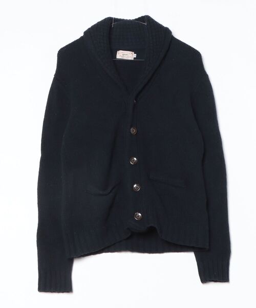 gim（ジム） ニットカーディガン M ネイビー レディース : ZOZOTOWN