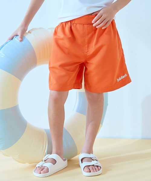 devirock 水着 「みんつく」 ウエストがワンタッチで調整できる ネオン