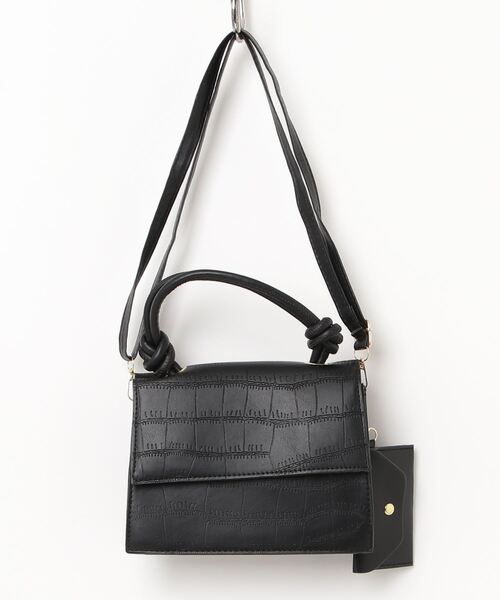 COACH コーチ 2way ショルダーバッグ ハンドバッグ クロコ型押し 美品 
