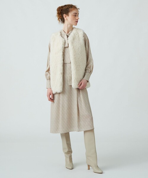 TOMORROWLAND（トゥモローランド） ベスト 36 ライトベージュ