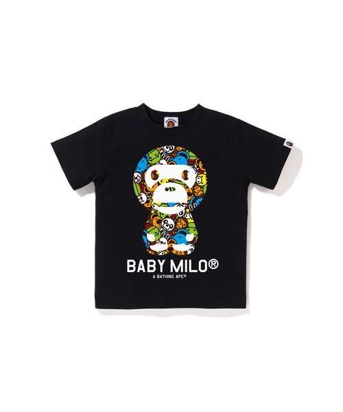 A・BATHING APE　100cm　トレーナー　子供服 A BATHING APE トレーナー ABC CAMO SHARK CREWNECK K キッズ