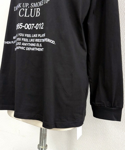 SHEENA（シーナ） tシャツ Chill OutロゴプリントオーバーサイズロンT