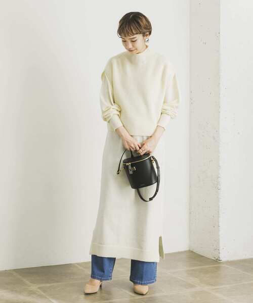 URBAN RESEARCH（アーバンリサーチ） コンビワンピース FREE モカ