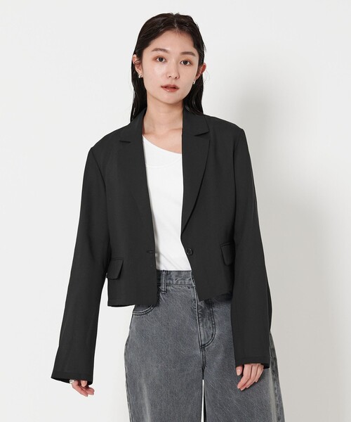 MARW UNITED ARROWSジャケット ブラック MARW UNITED ARROWS ジャケット テーラードジャケット 「MARW