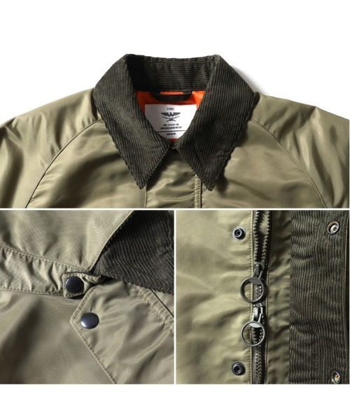 「HOUSTON」 ブルゾン - セージグリーン メンズ_画像5