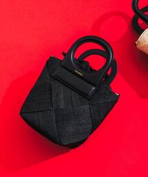 ショルダーバッグ バッグ VIOLAd'ORO アバカメッシュミニバッグ