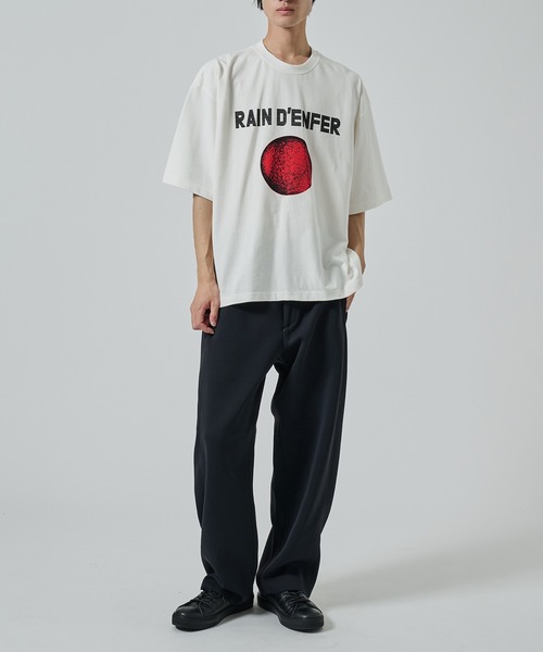 JieDa（ジエダ） tシャツ 「Jieda」PLANET BIG PRINT TEE メンズ
