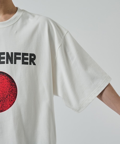 JieDa（ジエダ） tシャツ 「Jieda」PLANET BIG PRINT TEE メンズ