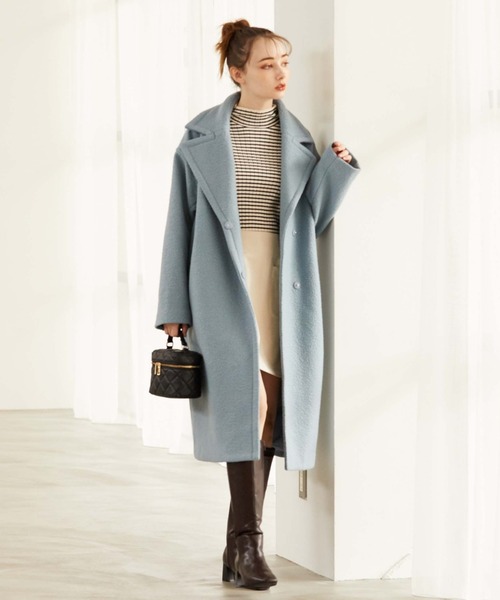 archives（アルシーヴ） チェスターコート MEDIUM アイボリー