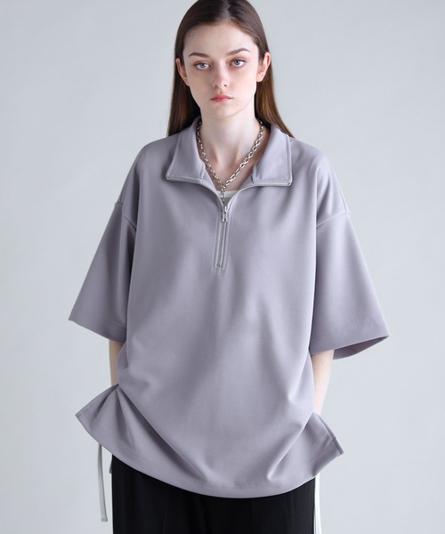 【新品】SCYE サーマル カットソー ハーフジップ ハイネック Munsingwear 吸湿発熱 ハーフジップカットソー -デサントストア