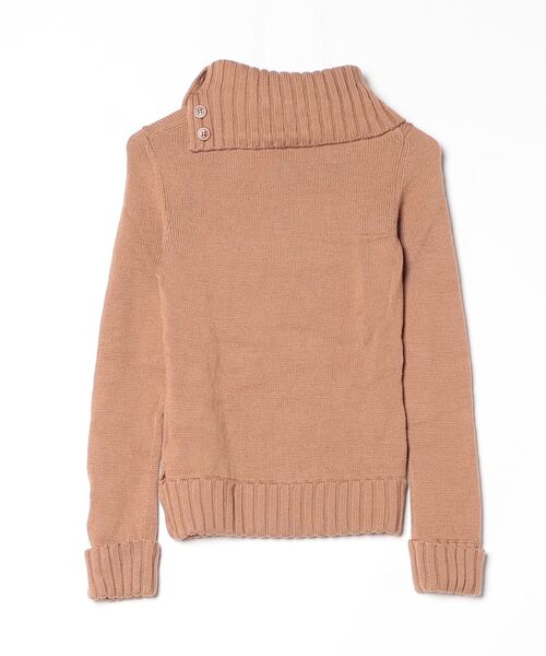 BURBERRY BLUELABEL リブ編み タートルネック ニットセーター BURBERRY BLUE LABEL（バーバリーブルーレーベル） タートルネック
