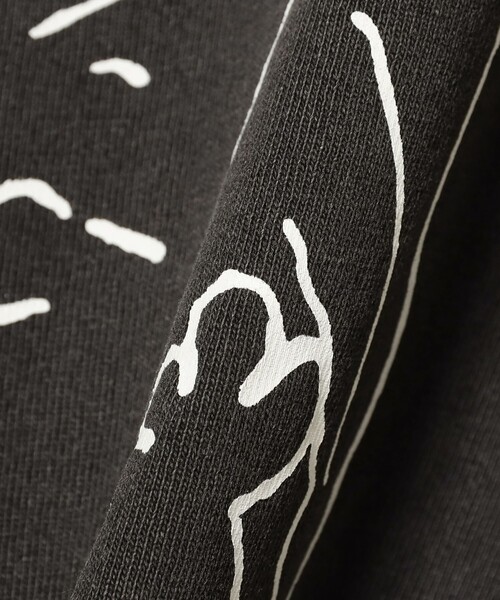 SMOOTHY x WDS Snoopy 黒　L SMOOTHY x WDS Snoopy Crewneck Sweatshirt – WIND AND SEA