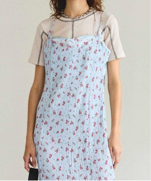 MAISON SPECIAL（メゾンスペシャル） ワンピース Small Flower Pleated