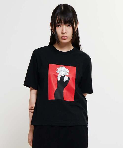 tシャツ 「コラボ」「Soffitto×TINDA」プリントTシャツ レディース