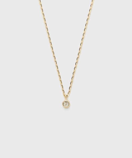 ネックレス K18ダイヤモンドネックレス（0.05ct） レディースの画像