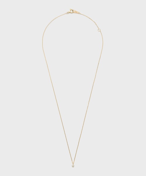 ネックレス K18ダイヤモンドネックレス（0.05ct） レディースの画像