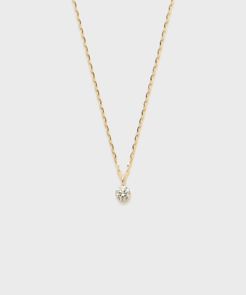 ネックレス K18ダイヤモンドネックレス（0.05ct） レディースの画像