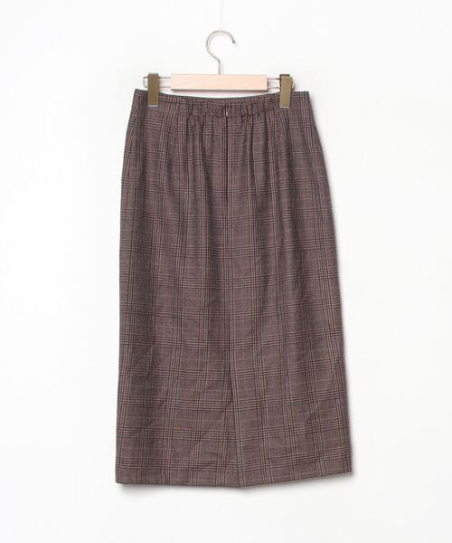 「La TOTALITE」 タイトスカート 38 キャメル レディース_画像2