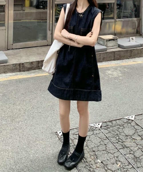 美品　naoho 百合　デニムワンピース FAVORITO ワンピース デニムワンピース : ZOZOTOWN Yahoo!店
