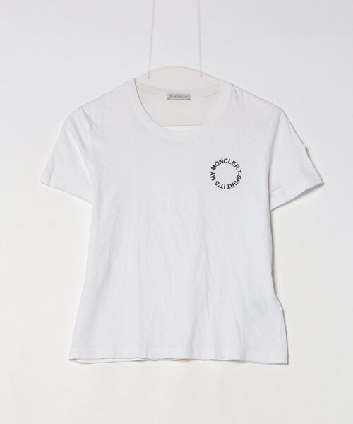 MONCLER - モンクレール　ワンポイントTシャツ MONCLER (モンクレール) ワンポイント クルーネック Tシャツ