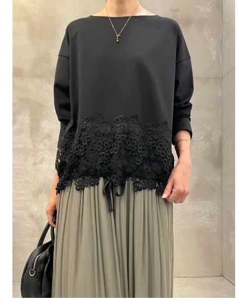 ビアズリー 裾レース刺繍トップス やっぱり好き” 裾レースブラウス - BEARDSLEY(ビアズリー)本部の