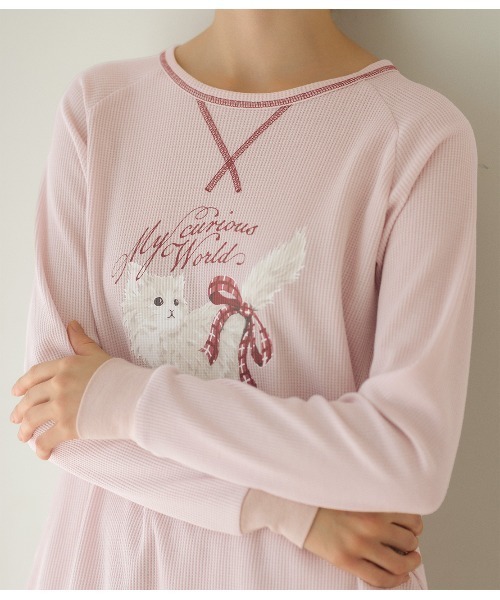CALNAMUR×PEACHJOHN】 あざとHARAマキパジャマ PEACH JOHN