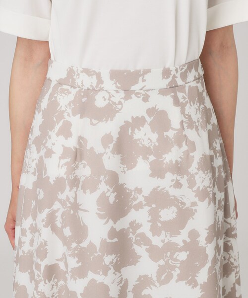 COUP DE CHANCE（クードシャンス） スカート 「手洗い可／日本製」花柄