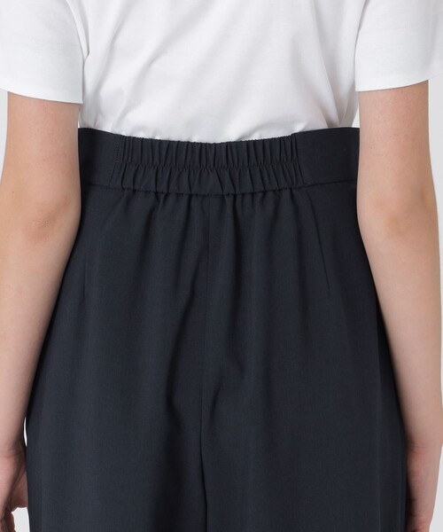 BULE  LABEL CRESTBRIGE ガウチョパンツ BLUE LABEL CRESTBRIDGE パンツ ハイカウントナノパーシャル