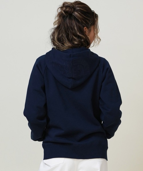 ノースフェイス❤️ L ネイビー フーディー パーカー レディース 裏起毛 新品 THE NORTH FACE（ザ ノースフェイス） ノースフェイス パーカー 裏起毛
