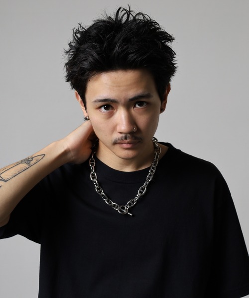 ネックレス　アンカーチェーン　細角　ヴィンテージ　重量感　人気　レトロ　王道 BEAMS HEART｜アンカー チェーン ネックレス | Rakuten Fashion(楽天