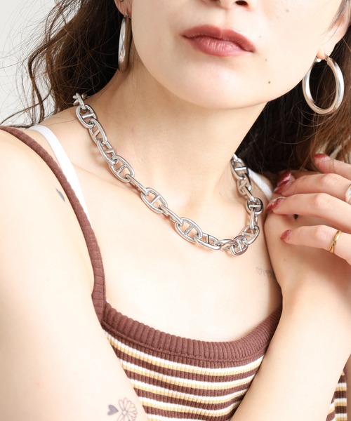 FUNALIVE（ファンアライブ） ネックレス 重量感 アンカーチェーン