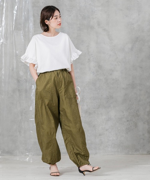 「Gready Brilliant」 半袖カットソー 38 グリーン レディース