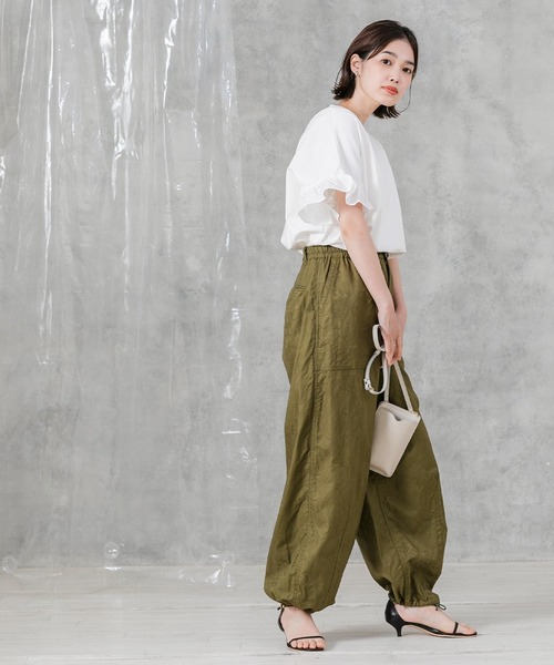 「Gready Brilliant」 半袖カットソー 38 グリーン レディース