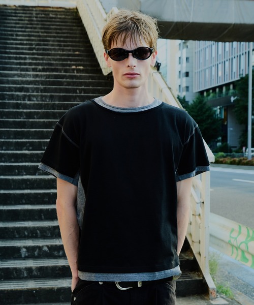 NVRFRGT（ネヴァーフォーゲット） tシャツ 別注 LAYERD SHORT SLEEVE T