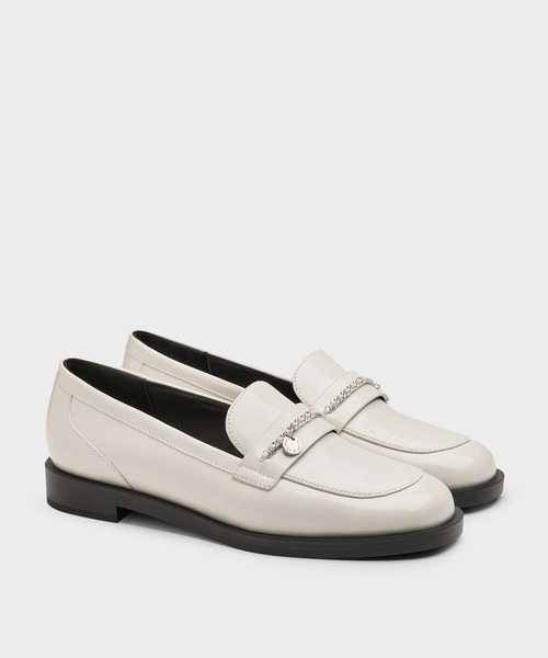 CHARLES ＆ KEITH（チャールズ&キース） ローファー ブレイドチェーン