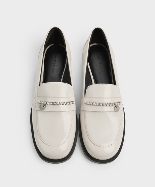 CHARLES ＆ KEITH（チャールズ&キース） ローファー ブレイドチェーン