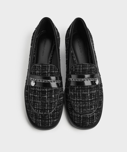 CHARLES ＆ KEITH（チャールズ&キース） ローファー ブレイドチェーン