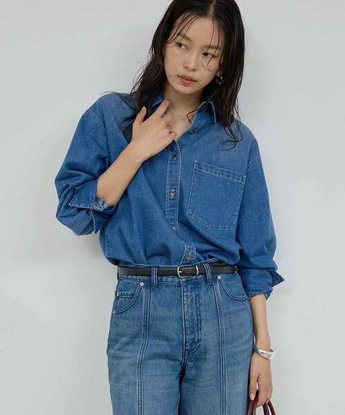 GALLARDAGALANTE（ガリャルダガランテ） ブラウス シャツ バックフレア