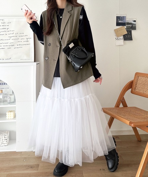 classicalelf（クラシカルエルフ） ベスト ジレ いつものコーデに