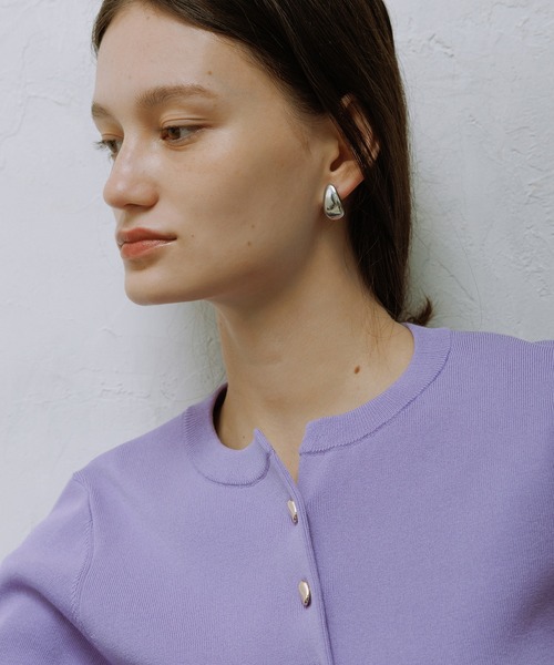 ADAM ET ROPE'（アダムエロペ） カーディガン セレクトレングスクルー