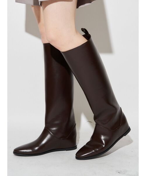 ELENDEEK（エレンディーク） ブーツ インヒールロングブーツ
