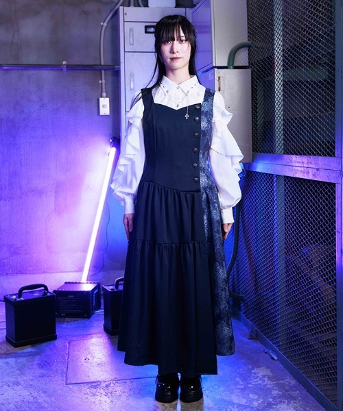 NIBBLE POISON（ニブルポイズン） ワンピース レオパードツギハギ