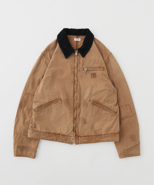 JieDa（ジエダ） ブルゾン アウター DUCK DAMAGE ZIP JACKET メンズ