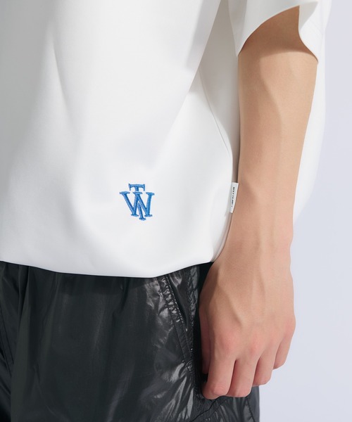 「WETTEMPT」 半袖Tシャツ LARGE ブラック メンズ_画像8