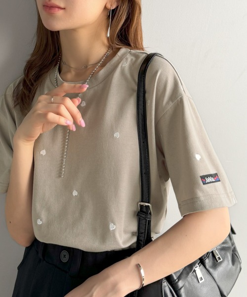 「Java」 半袖Tシャツ LARGE ホワイト×レッド レディース | Java | 02