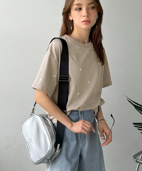 「Java」 半袖Tシャツ LARGE ホワイト×レッド レディース | Java | 05